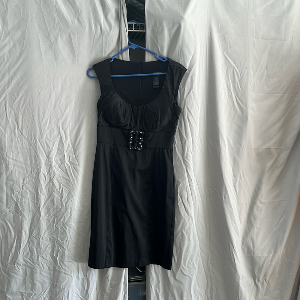 Black formal dress, size 6